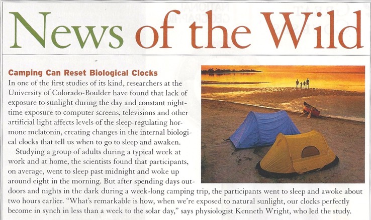 Camping Clock